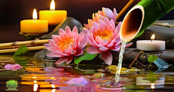 Relaxing Piano Music & Water Sounds | Beautiful Piano Music, Meditation Music, Nature Sounds, Bamboo