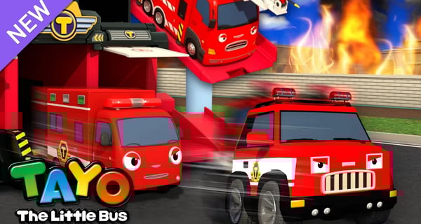 Misión de rescate de camión de bomberos | Canción para niños | Tayo Español