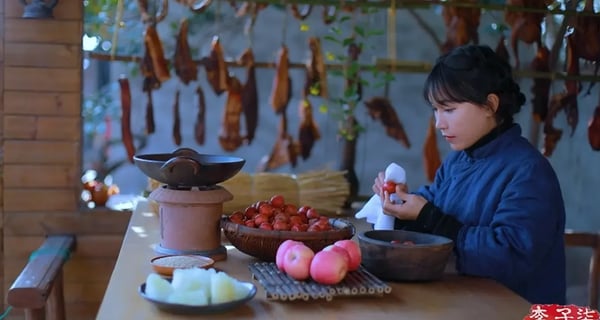 A special program on New Year snacks 年货小零食特辑 -花生瓜子糖葫芦,肉干果脯雪花酥丨Liziqi Channel