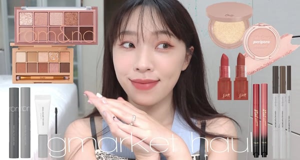 又買了好多我最愛的韓妝🥺Romand十色眼影盤/睫毛膏/眉筆、Bbia氣墊、Peripera刻字腮紅 | heyitsmindy