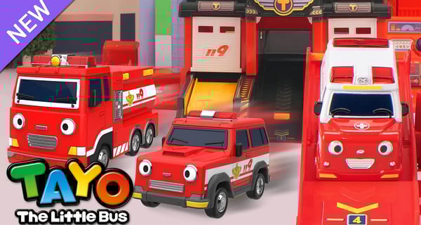 Misión de Rescate del Camión de Bomberos | Canciónes Juguete para Infantiles | Tayo Español