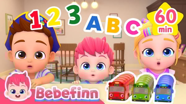 Learn Colors, Emotions, Numbers, Alphabets and More with Bebefinn Family ㅣKids Song Compilation