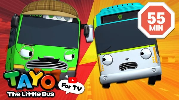 ¿Quiénes son los coches más inteligentes de todos? | Caricatura para niños | Tayo Español