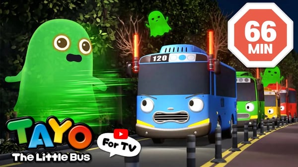 Pequeños Cazafantasmas👻🔫 | Los Mejores Episodios de Tayo | Tayo El Pequeño Autobús