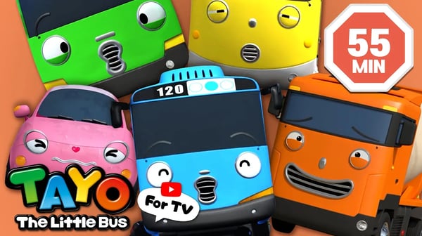 ¡Mira nuestras caras divertidas! | Aprende expresiones | Caricatura para niños | Tayo Español