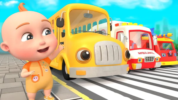 公車的輪子 | The Wheels on the Bus | 熱門經典兒歌 | 儿歌童谣 | PukaCoco -  兒歌與童謠 Kids Song & Nursery Rhymes