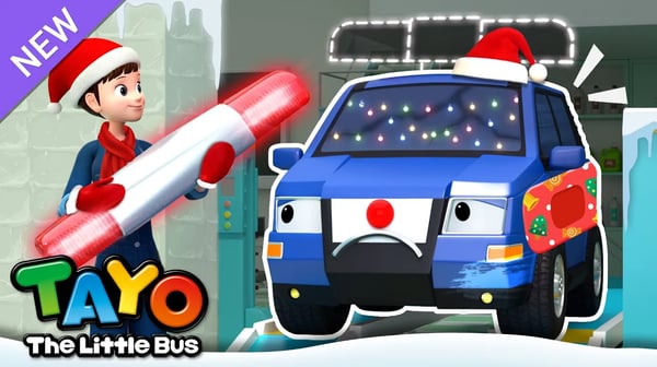 NUEVO✨Canción del Taller de Reparaciones de Navidad | Canción de Navidad para niños | Tayo Español