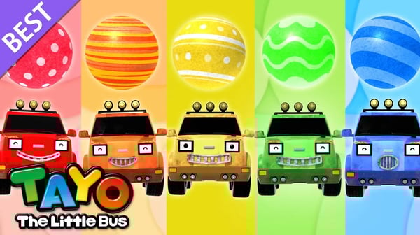 Lagu Warna Tayo Kompilasi untuk Anak l Lagu Terbaik 2023 l Tayo Bahasa Indonesia l Tayo bus kecil