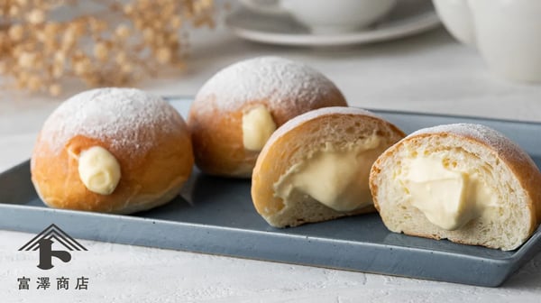 ふんわりチーズクリームパン / パンのレシピ
