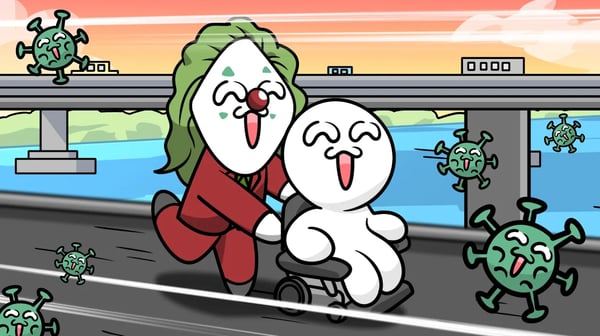 웃음 바이러스 만화