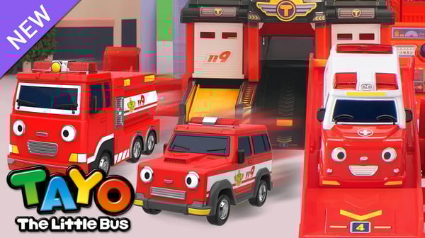 Misión de Rescate del Camión de Bomberos | Canciónes Juguete para Infantiles | Tayo Español