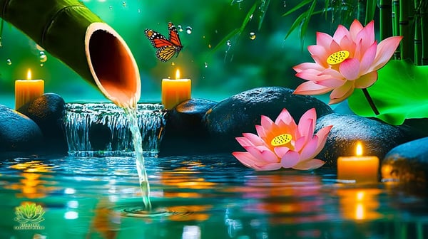 Relaxing Spa Music - Beautiful Peaceful, Calm Music, Meditation, Nature Sounds, Bamboo, Water Sounds