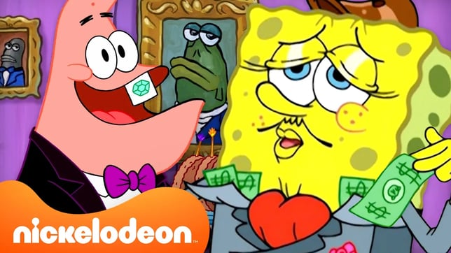 SpongeBob’s Fanciest Moments in Bikini Bottom for 45 MINUTES 🤵‍♂️ | Nicktoons