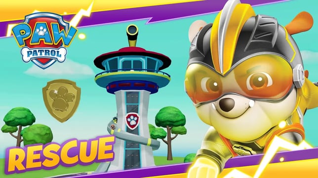 Mighty Pups Save the Lighthouse! - PAW Patrol - Cartoon and Game Rescue Episode for Kids