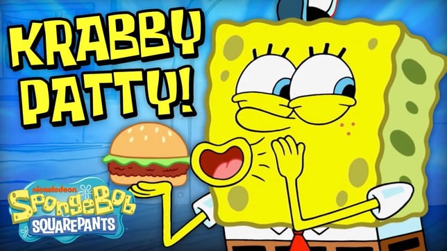 EVERY Time Someone Says 'Krabby Patty' 🍔 | SpongeBob