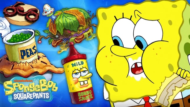 49 Weirdest Foods in Bikini Bottom! 🍔🍍| SpongeBob SquarePants