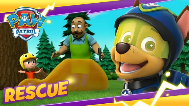 PAW Patrol Save a Sticky Situation! - PAW Patrol - Cartoon and Game Rescue Episode for Kids