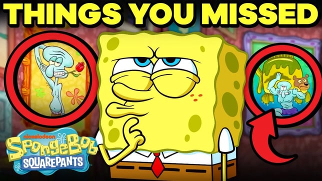 SO MUCH MORE Background Details & Easter Eggs You Never Noticed! 👀 | SpongeBob