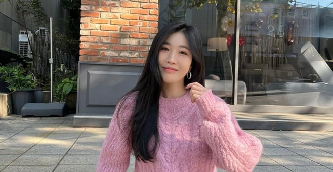 초봄까지 참고! ‘핑크’ 니트 스타일링 3