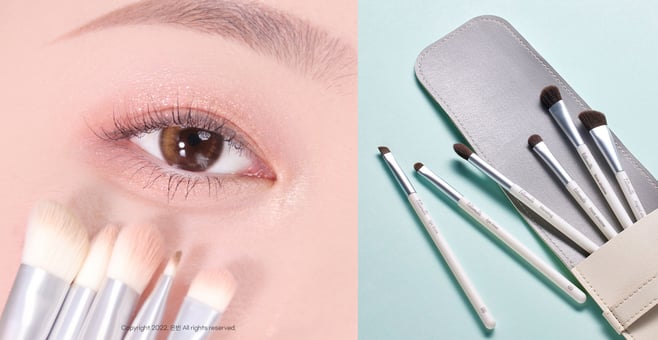 필리밀리 아이 메이크업 브러시 6종 키트 완벽한 선택