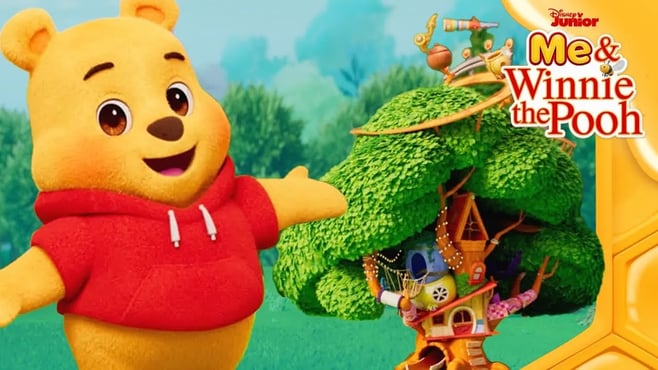 Treehouse Tour | Me & Winnie the Pooh 🍯 | Vlog 4 |@disneyjunior