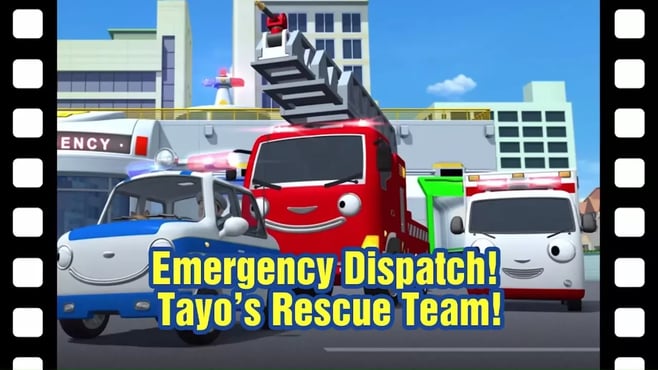 Tayo Emergency Dispatch! The Rescue Team! l 📽 Tayo's Little Theater #33 l Tayo the Little Bus