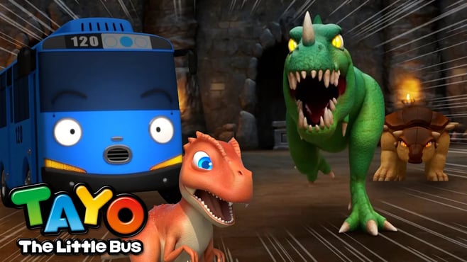 Dinosaur Cartoon Full Episodes | Dino Kingdom Adventure | Tayo Episodes | Tayo the Little Bus