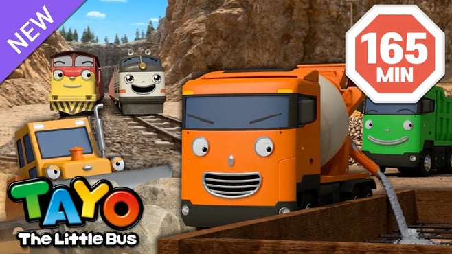 Troubleshooter Trains and Buses | Titipo the Little Train | Tayo the Little Bus | Kids Cartoon