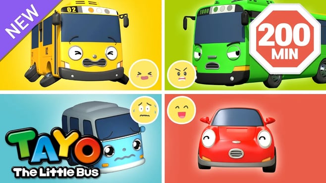 Share Your Emotions with Tayo!😊 | Learn Emotions | Vehicles Cartoon for Kids | Tayo English Episodes