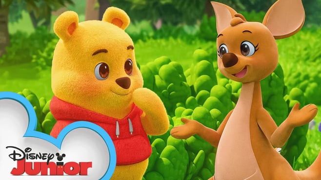 Playdate with Winnie the Pooh | Kanga and Hide-and-Seek | Episode 5 | @disneyjunior