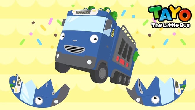 Kompilasi Lagu Paskah Terbaik Tayo | Lagu warna untuk anak | Lagu Telur Paskah | Tayo Bus Kecil