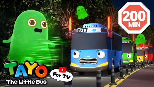 Ghostbusters Little Buses👻🔫 | Tayo Best Episodes | Cartoon for Kids | Tayo the Little Bus