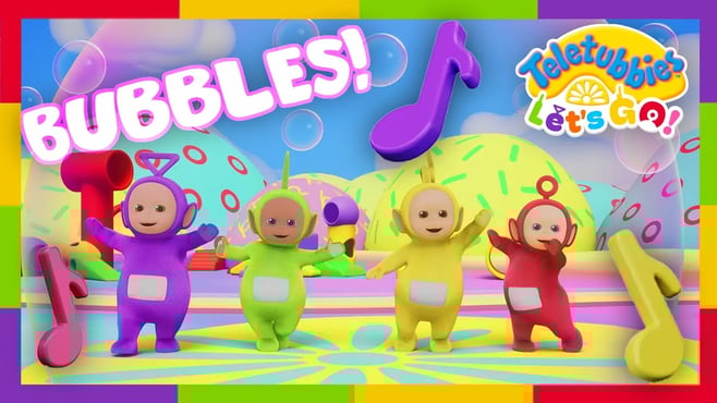 Teletubbies Letβs Go! | Bubbles | Volume 2 | Songs For Kids