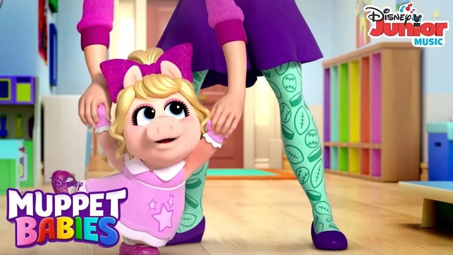 Get Back in the Game | Music Video | Muppet Babies | Disney Junior