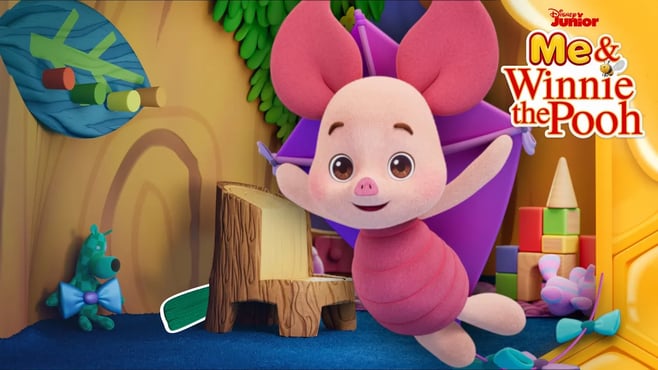 Piglet's Missing Scarf | Me & Winnie the Pooh🍯 | Vlog 10 | @disneyjunior