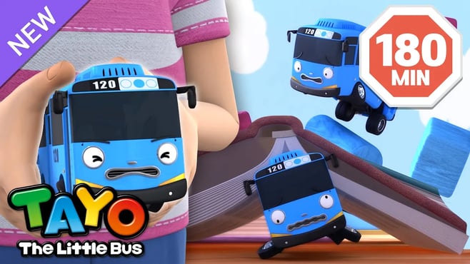 A Mysterious Day of the Little Buses๐ค | Tiny Tayo | Cartoon for Kids | Tayo English Episodes