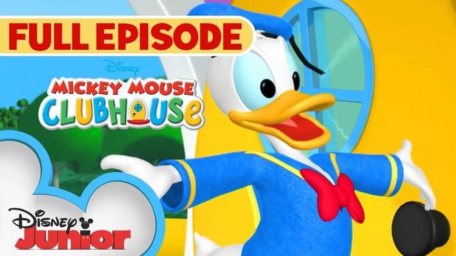 Donald's Hiccups | S1 E26 | Full Episode | Mickey Mouse Clubhouse | @disneyjunior 