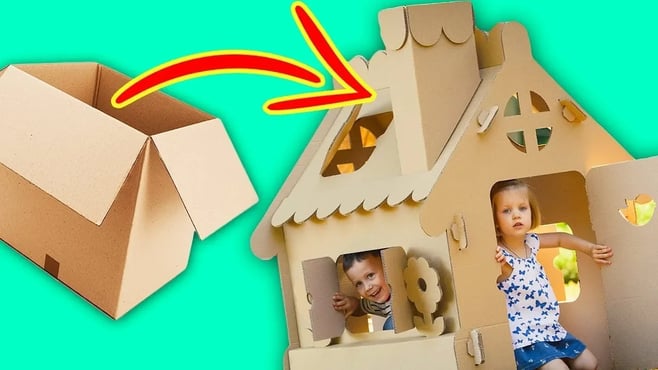12 MANERAS CREATIVAS PARA USAR CAJAS DE CARTÓN