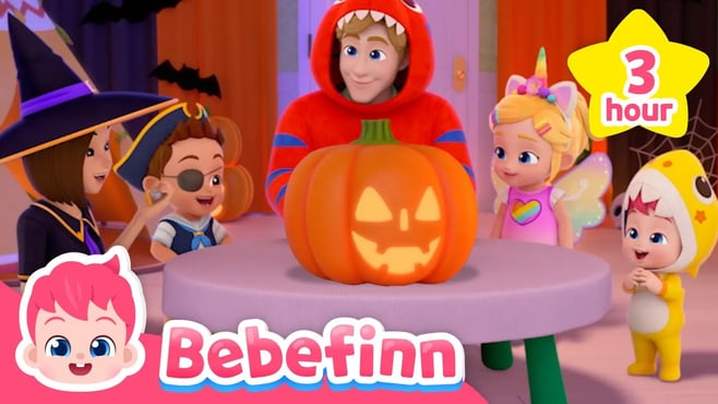 Best Halloween Song Mix 2022🎃 | Trick or Treat | Kids Song Compilation | Bebefinn Nursery Rhymes