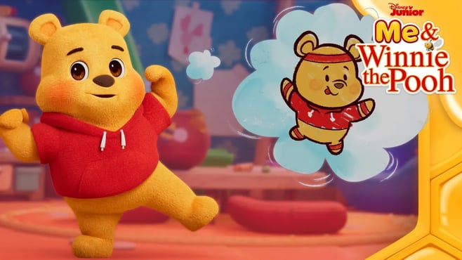 Winnie the Pooh's Morning Routine ☀️ | Me & Winnie the Pooh🍯 | Vlog 8 | @disneyjunior