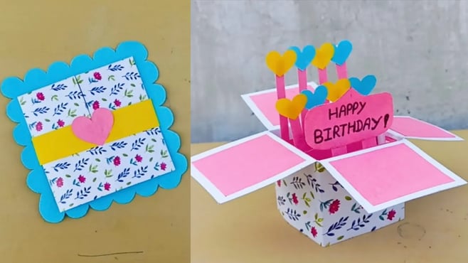 DIY - Happy Birthday Card | Anniversary Card | Handmade Card | Greeting Card