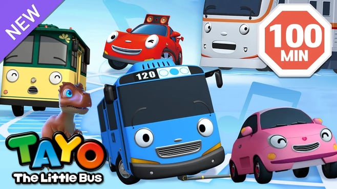 Tayo's New Friends Compilation | Vehicles Cartoon for Kids | Tayo Episodes | Tayo the Little Bus