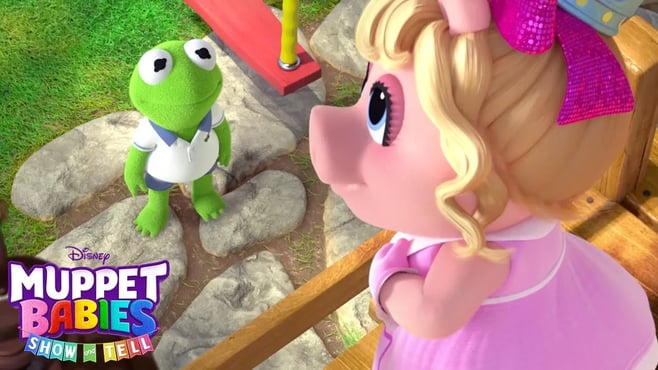 Kermit and Piggy's Show and Tell | Muppet Babies | Disney Junior