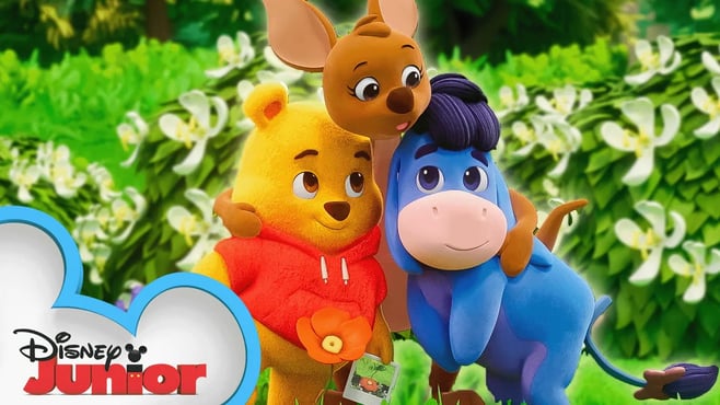 Playdate with Winnie the Pooh | Eeyore, Kanga and the Treasure Hunt | Episode 8 | @disneyjunior