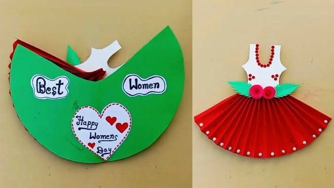 DIY - Happy Women’s Day Card | Women’s Day Card