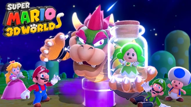 Super Mario 3D World - Full Game Walkthrough