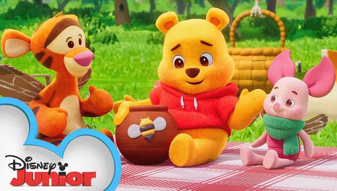 Playdate with Winnie the Pooh | Piglet, Tigger and the Cardboard Box | Episode 4 | @disneyjunior