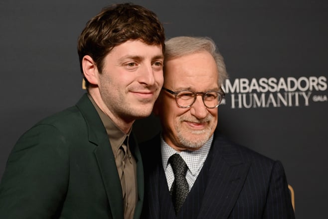 Alex Edelman Reveals Past Connection With Steven Spielberg’s Mother at Shoah Foundation Gala