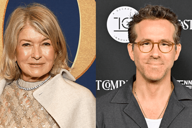 Martha Stewart Thinks Neighbor Ryan Reynolds Is “Not So Funny in Real Life”