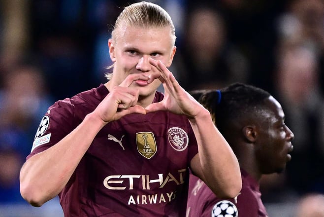 Barcelona will do 'everything' to sign Erling Haaland as Joan Laporta eyes blockbuster transfer unveiling for Man City striker at Camp Nou re-opening